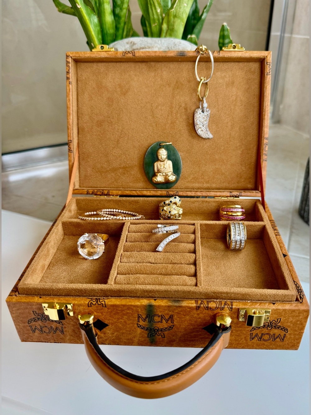 MCM jewelry box